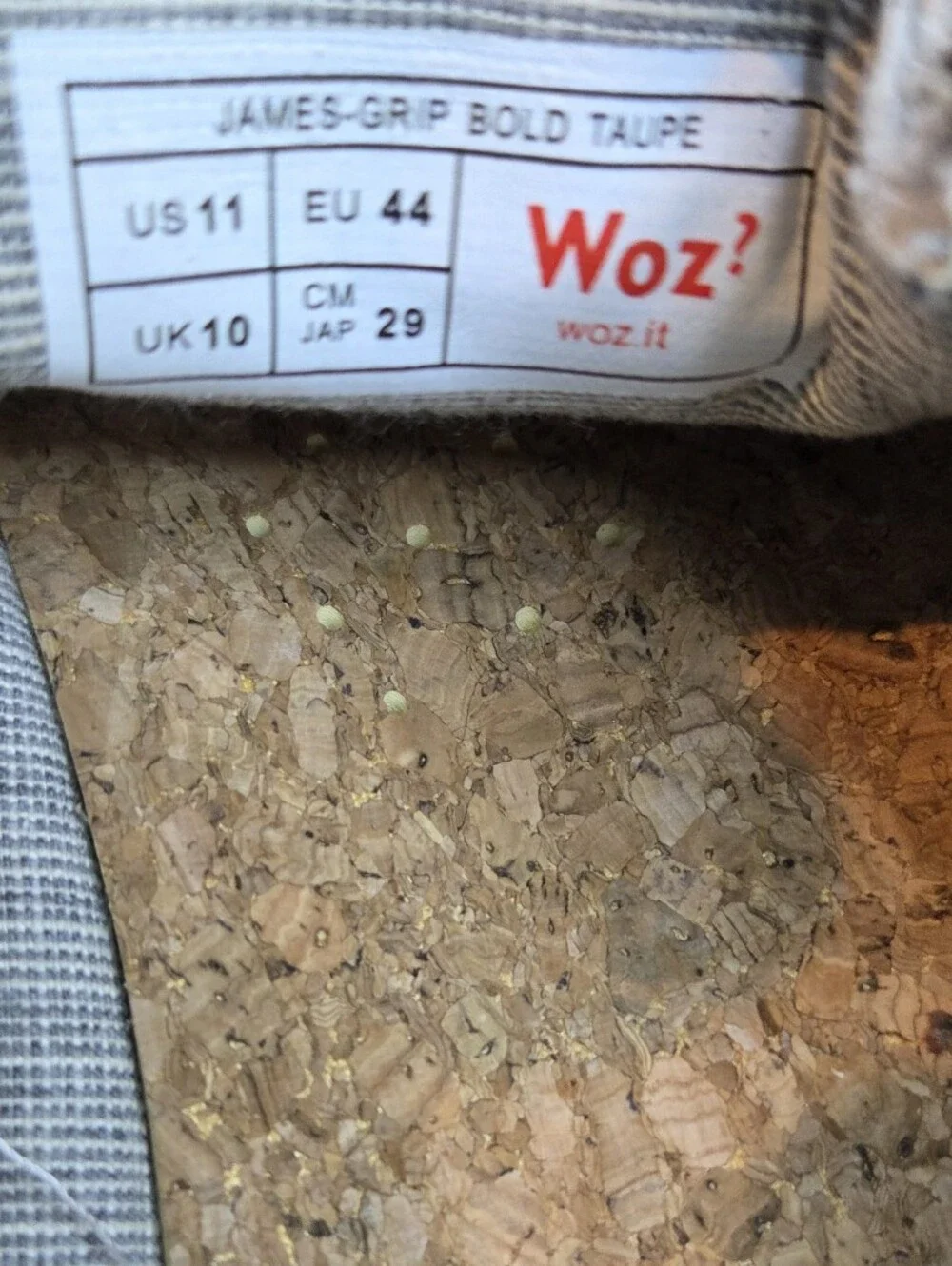 Woz James Bold Taupe Men’s Boat Shoes